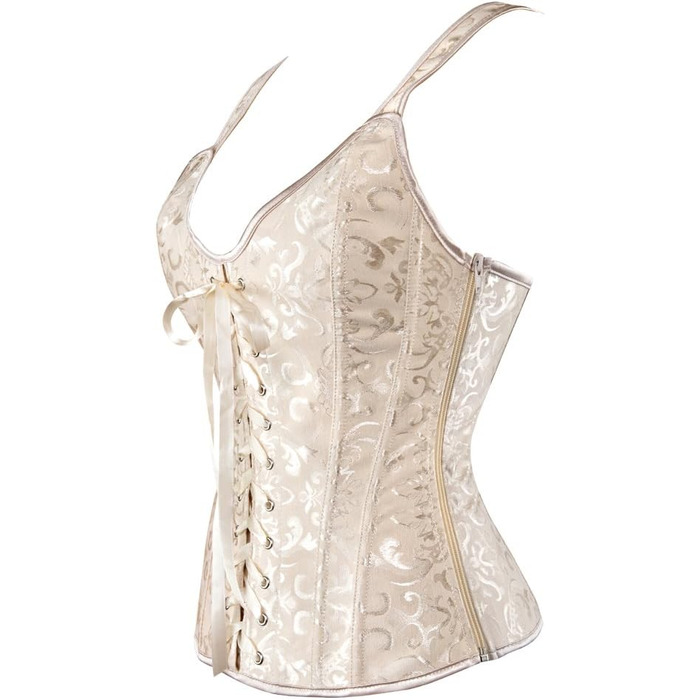 Корсет для жінок Grebrafan з підтримкою грудей, бежевий, для формування талії