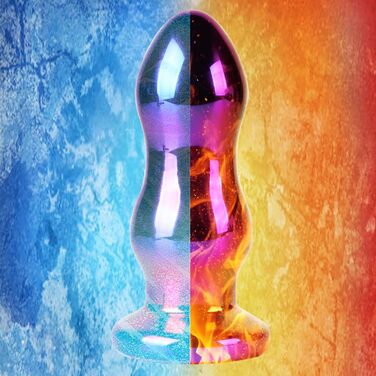 Електричний скляний анальний дildo з вібрацією ScreaAss: 3 стилі, 10 режимів, USB-зарядка