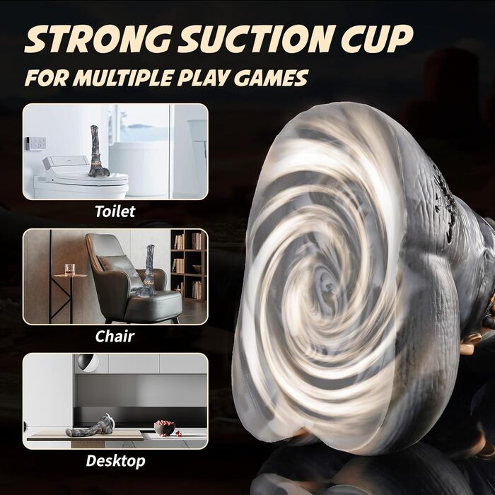 Анальний плагін NothosaurHUNTER JACK з трубкою, 44 см, для пар, секс-іграшка для чоловіків та жінок