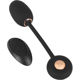 Вібратор для вагіни Intense Rabbit Schwarz, 4,3 см (Яйце-вібратор)