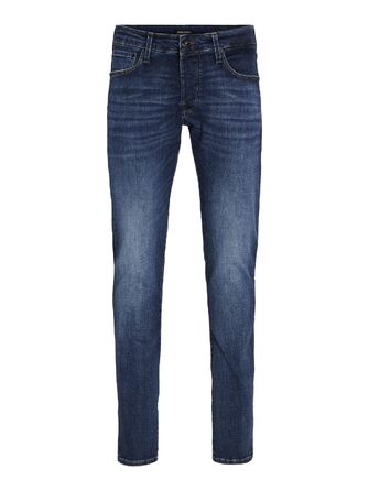Чоловічі джинси Jack & Jones Slim Fit JJIGLENN синього кольору, денім, 34W/32L
