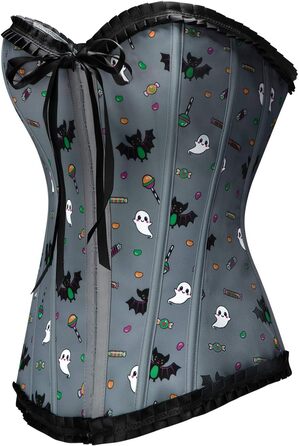 Кросет з мережива LittleForBig для жінок з шнурівкою, повний бюст, корсаж, бюстгальтер-боді, форма для тіла