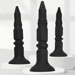 Анальний дилататор Yasexx Giant Monster з присоскою для стимуляції простати та ануса (S)