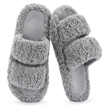 Жіночі м'які капці RockDove з ефектом пам'яті (Memory Foam), світло-сірі, розмір 38/39 EU