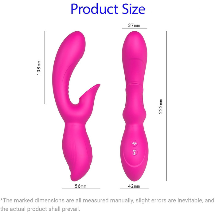 Вібратор для жінок Sexspielzeug: тихий, 10+3 режими, дildo-масажер для жінок та пар, фіолетовий