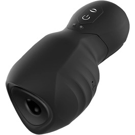 Вібратор для чоловіків, електричний мастурбатор: тренажер для пеніса, вібратор-мастурбатор, стимулятор пеніса (чорний)