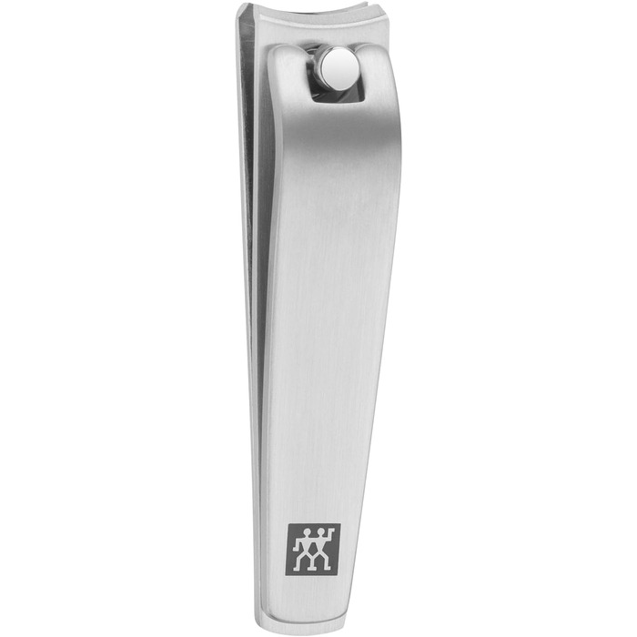 Кусачки для нігтів Zwilling Premium (для пальців рук та ніг), гіпоалергенні, з вигнутим лезом та підсиленим важелем, сріблясті, 60 мм