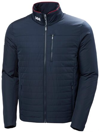Чоловіча утеплена куртка Helly Hansen Crew Insulated Jacket 2.0, темно-синя (Navy), розмір M