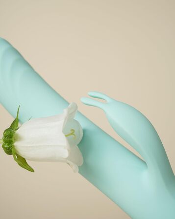 Вібратор Rabbit Control з ефектом штовхання та гнучким вібраційним важелем - Be Playful