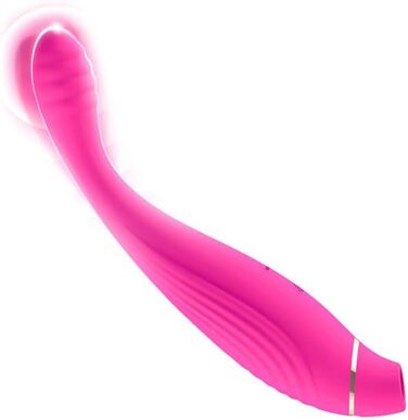 Набір вібраторів для жінок PLNTLE: секс-іграшки з 10 режимами вібрації та 10 режимами сукції, тихий, водонепроникний (IPX7), для пар та одиночок