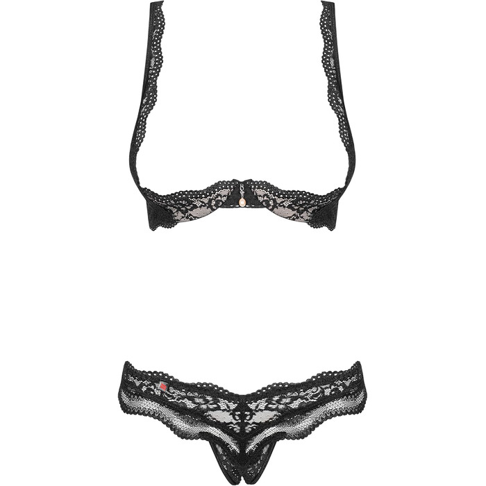 Бюстгальтер Obsessive M819 чорного кольору, L-XL