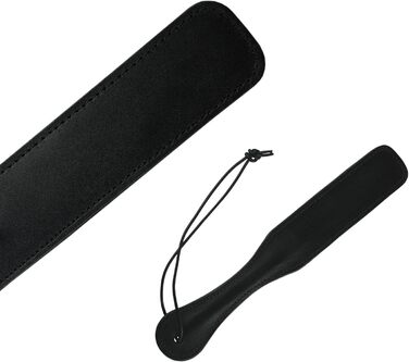 Плескалка для БДСМ з 100% натуральної шкіри буйвола, ручної роботи, 30 см