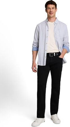 Чоловічі джинси Tom Tailor TTMARVIN Straight з ефектом Stretch, чорні (32W / 32L)