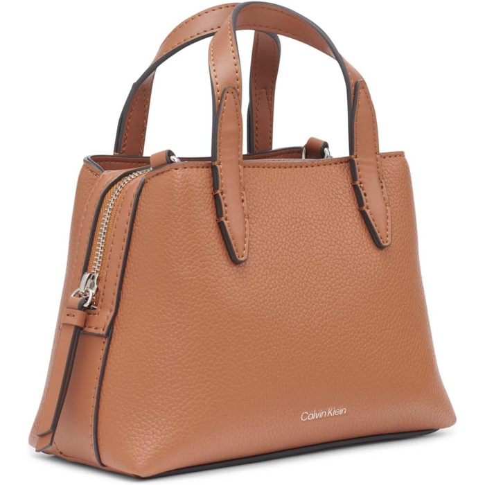 Жіноча міні-сумка крос-боді 2-в-1 Calvin Klein Millie з 3-ма відділеннями, колір Caramel