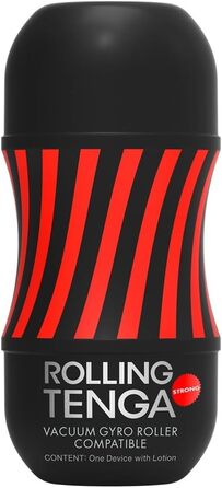 TENGA VACUUM GYRO ROLLER чорний (GYRO ROLLER CUP, STARK) – масажер для тіла