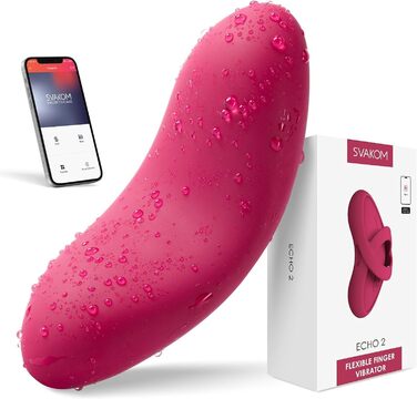SVAKOM ECHO – вібратор для клітора та G-точки з 25 режимами, для жінок, сексуальні іграшки для пар, з додатком