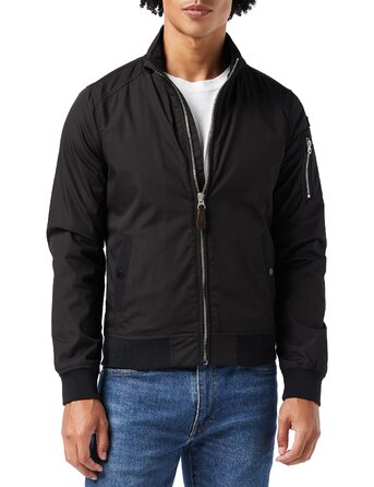 Чоловіча шкіряна куртка Schott NYC Kenny, чорна