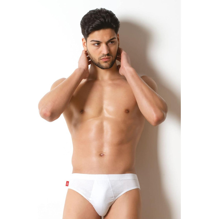 Сліпи/Боксери чоловічі Liabel з натуральної бавовни (4XL, 12 шт., білий)