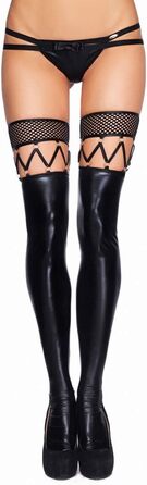 Чулки 7 Heaven MARICA-ST, чорні, L/XL