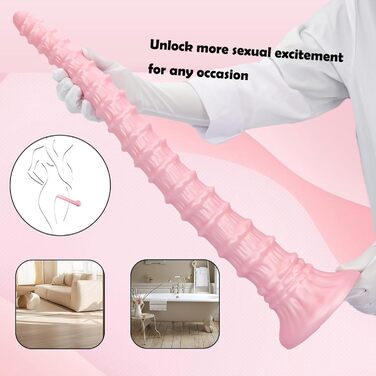 Аналізатор жіночого тіла Yasexx Super Long 46 см: вібратор, масажер простати, стимулятор G-точки