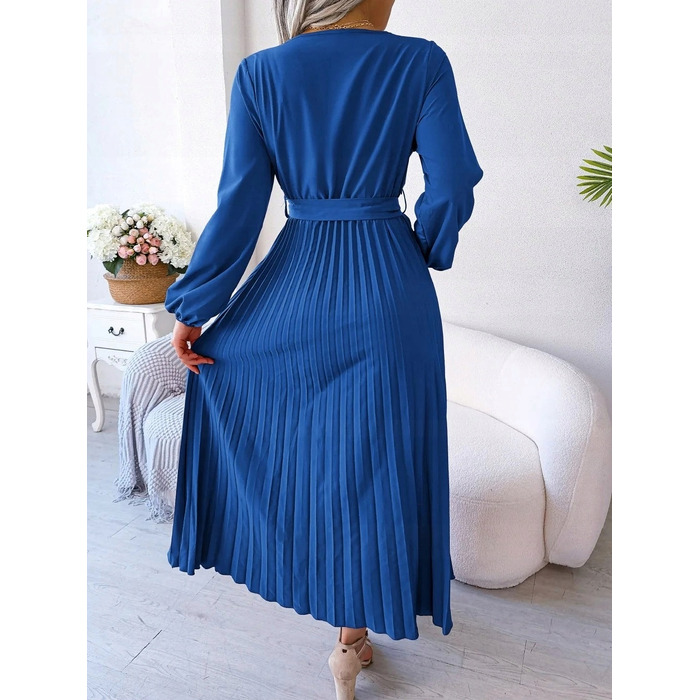 Коктейльна плисована сукня міді NewStyleD, розмір XL