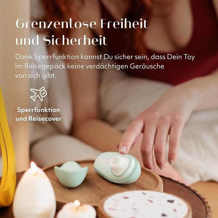 Womanizer Liberty 2 – Стимулятор клітора з 8 рівнями інтенсивності, водонепроникний, перезаряджуваний, для жінок та пар, колір шавлії