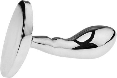 Анальний пробка Axcroo з нержавіючої сталі S/M/L з T-подібною основою, великий анальний дилататор, стимулятор простати, для чоловіків та жінок