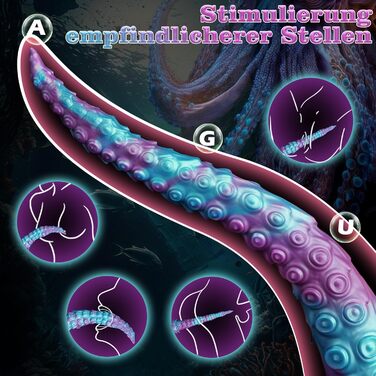 Анальний плаг-монстр XXL з силікону, 40 см, з підставкою - для досвідчених користувачів