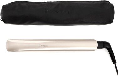 Професійний випрямляч для волосся Remington Keratin Protect S8593 з керамічним покриттям, мигдальною олією та цифровим дисплеєм (160-230°C)