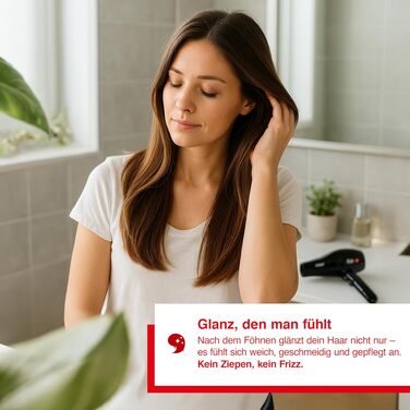 Фен для волосся Solis Swiss Perfection 440 з іонізацією, 2300 Вт, AC-мотор, 3 температурні та 2 швидкісні режими, чорний