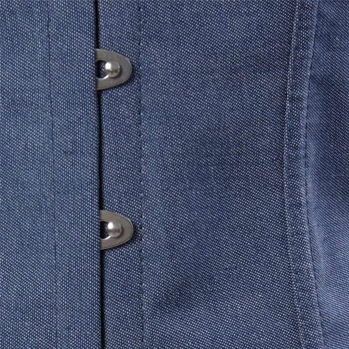 Корсет топ бюст'є жіночий оверсайз, атлас, квіткове мереживо, шнуровка, великі розміри, білий 2550 (M, 2808blau)