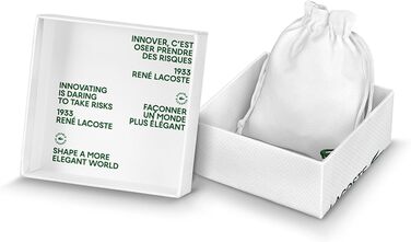 Чоловічий браслет Lacoste STENCIL зі сталі зі сріблястим покриттям та застібкою-карабіном