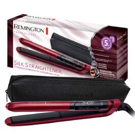 Випрямляч для волосся Remington Silk S9600 з керамічним покриттям та шовковими протеїнами, LCD-дисплей, 150-235°C
