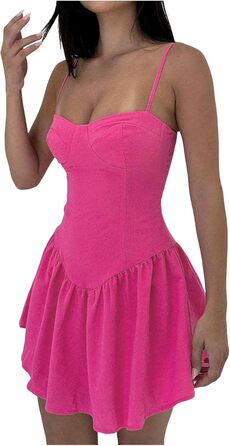 Сексуальна нічна сорочка/комбінезон SRZYMJ Dessous з мереживом, прозора, танга, рожева XL