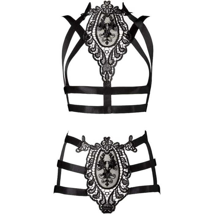 Чорне 2-кільцеве сідло з велюру, розмір M-L