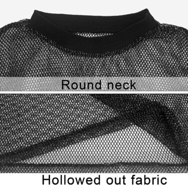 Чоловіча сітчаста футболка AIEOE з блискітками та напиленням, прозора, сітчаста сорочка, короткі/довгі моделі, клубний стиль, прозора сорочка, довгі сорочки з блискітками (XXL)