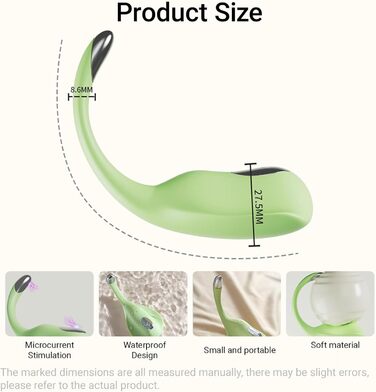 Вібратор з дистанційним керуванням, керування через додаток, 9 режимів, для жінок, кліторальний, портативний, фіолетовий