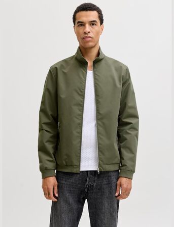 Чоловіча куртка-бомбер JACK & JONES Blousonjacke, колір Dusty Olive, розмір L