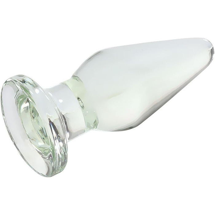 Скляний дилдо для анусу OnundOn - великий розмір 19.3 x 7.2 см