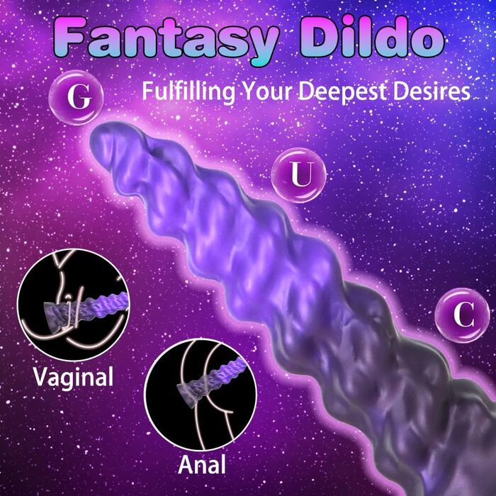 Анальний плаг з силікону Kuaecr - спіральний, з різьбою, для чоловіків та жінок