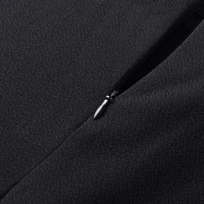 Сукня вечірня HOMEYEE A234 чорна, мереживна, годе з вирізами