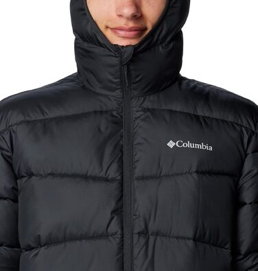 Чоловіча утеплена куртка з капюшоном Columbia Fivemile Butte™ II Puffer Jacket, чорна, розмір M