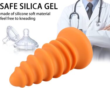 Анальний дилататор GeRRiT з 5 розмірами, з присоском. Масажер простати, анальні кулі, для чоловіків та жінок. Еротична іграшка для дорослих