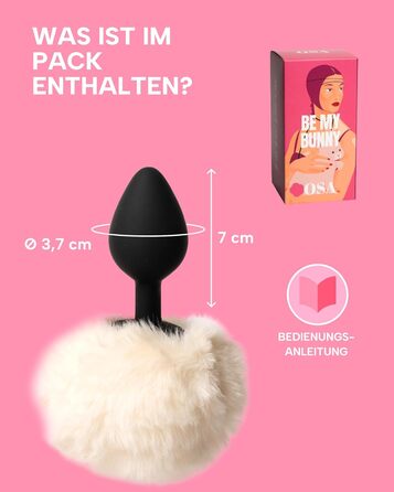 Анальний вібратор Be My Bunny з пультом, 10 режимів, USB-зарядка для чоловіків та жінок