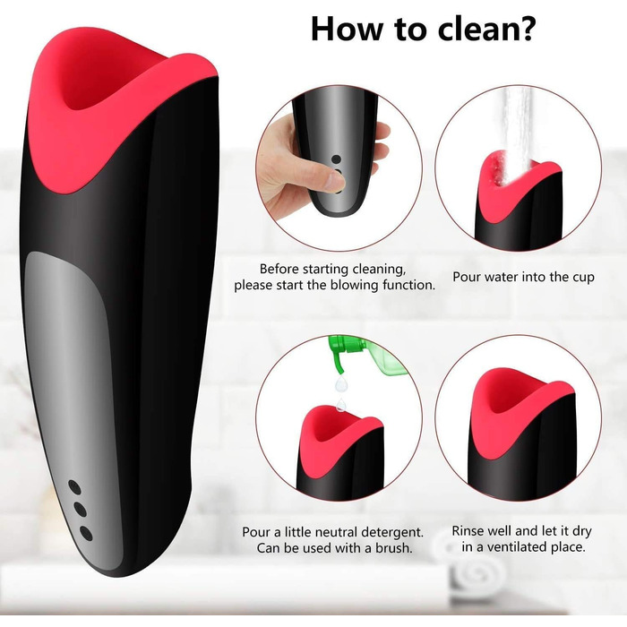 Вібратор для чоловіків з підігрівом та функцією Jet, 15 режимів, вологостійкий. Масажер для інтимного використання.