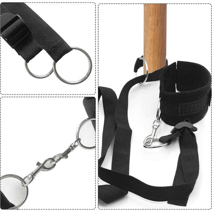 Набір для БДСМ: 26 предметів для сексуального рабства, включає наручники, анальні іграшки, кільце для пеніса, чікер, кліпси для сосків, маска для очей, плеть, заглушка, ідеальний для сексуальних ігор