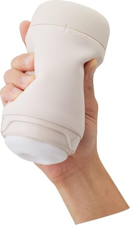 Інтимна іграшка Tenga Puffy Erdbeerrosa 16,5 см (Колір: Latte Brown)