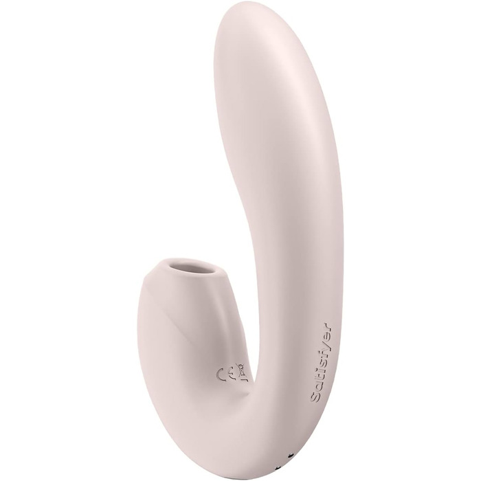Satisfyer Sunray Connect App Rabbit - вібратор для жінок з підключенням по Bluetooth | Кліторальний та G-точковий масаж | Водостійкий (IPX7) | Бездротовий | З високоякісного силікону | Рожевий колір