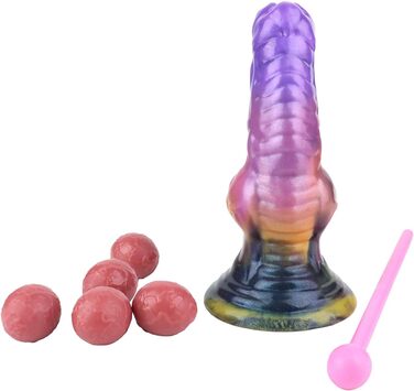 Анальний дилдо Axcroo з 5 кульками, анальний яйце, дилататор ануса, іграшка для дорослих