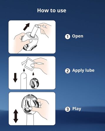 LOVENSE Kraken - чоловічий мастурбатор, яйцеподібний, 6 шт.